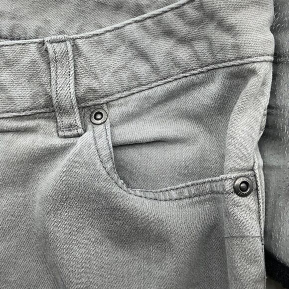 J. Jill Women's Slim Leg Stretch Jeans Size 14 Tall Light Gray - Picture 7 of 9